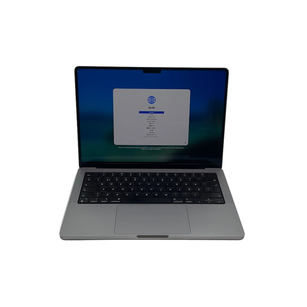Begagnad MacBook Pro 14" M2 2023 - 16GB - 512GB - Rymdgrå