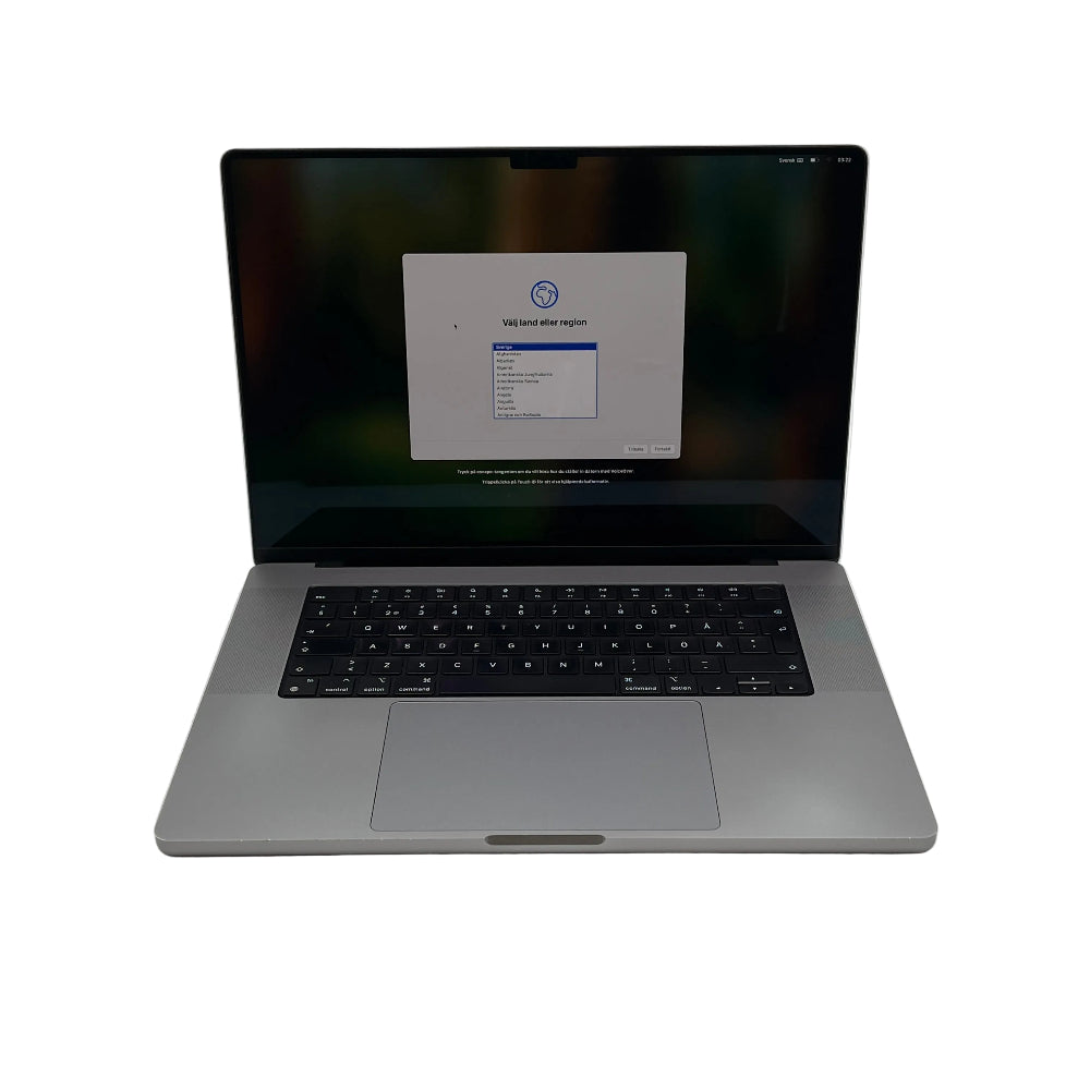 Begagnad MacBook Pro 16" M2 2023 - 16GB - 512GB - Rymdgrå