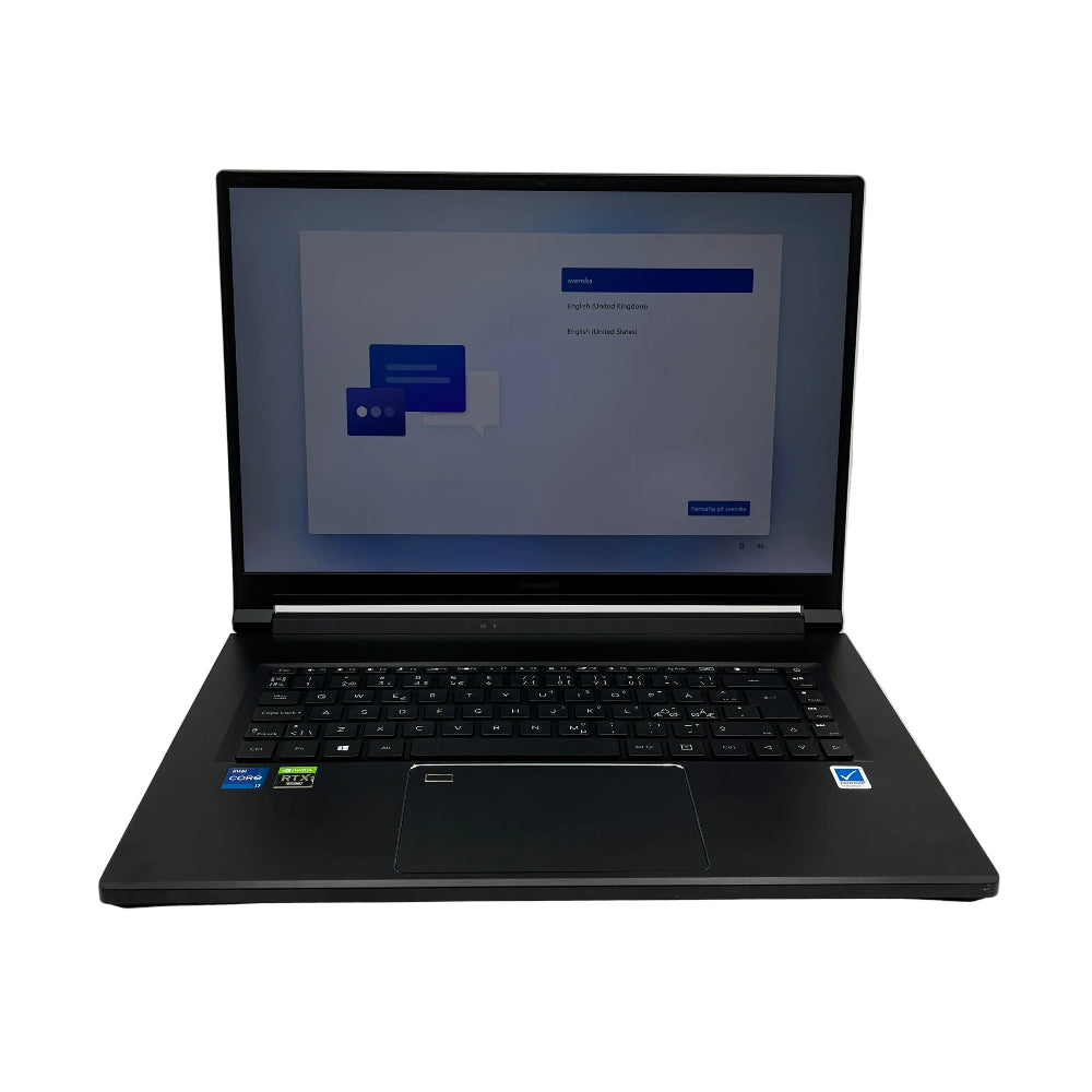 Begagnad Acer ConceptD 5 CN516-72P 16" - Core i7 11800H - 32GB RAM - 1TB SSD - RTX A5000