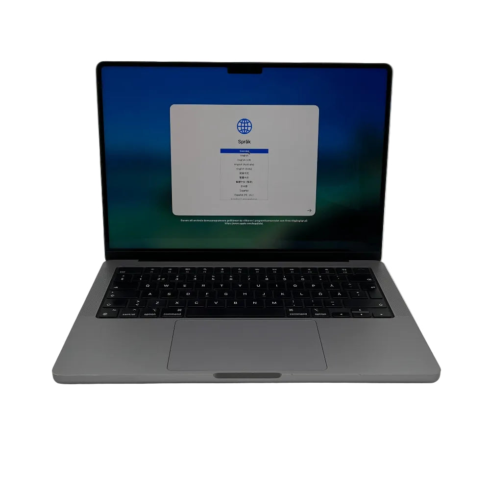 Begagnad MacBook Pro 14" 2023 - M3 - 8GB - 512GB - Rymdgrå