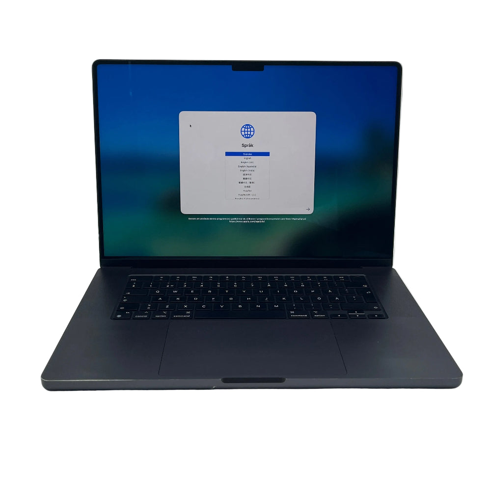 Begagnad MacBook Pro 16" 2023 - M3 Max - 64GB - 4TB - Rymdsvart