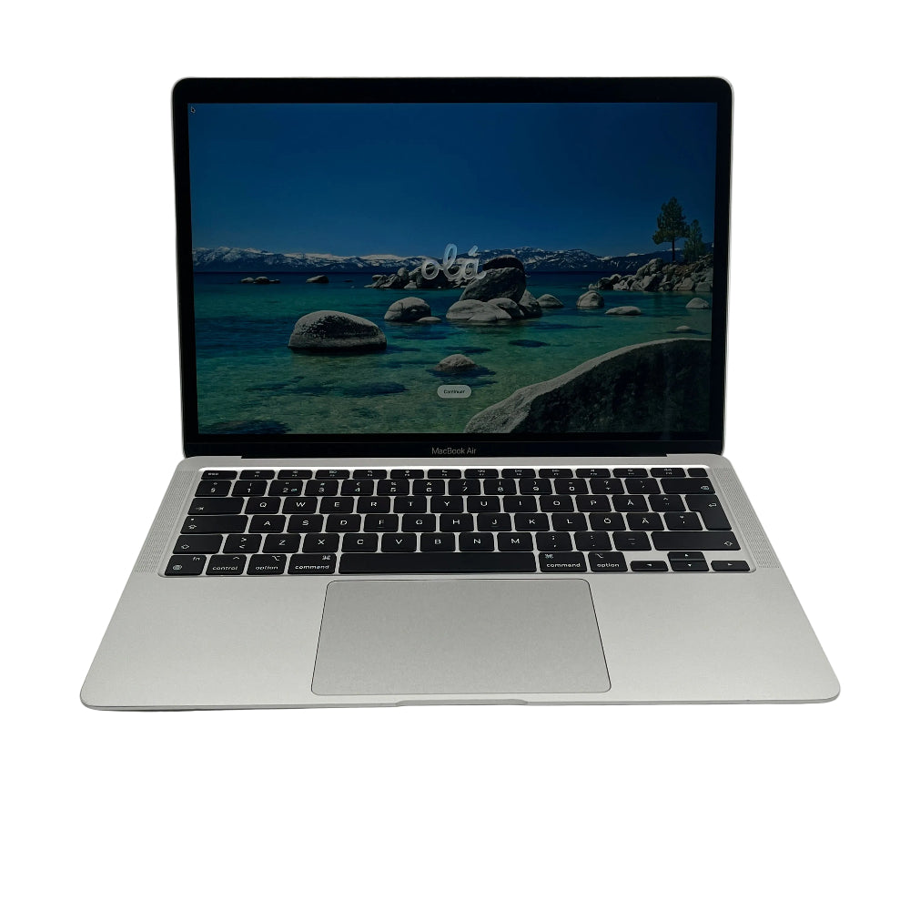Begagnad MacBook Air 13" 2020 - M1 - 8GB - 256GB - Silver