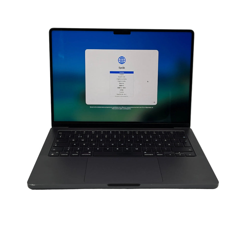 Begagnad MacBook Pro 14" 2023 - M3 Pro - 18GB - 512GB - Rymdsvart