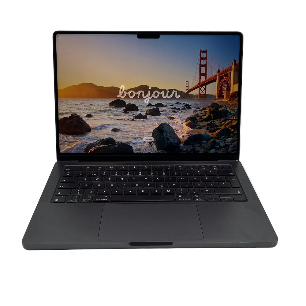 Begagnad MacBook Pro 14" 2023 - M3 Pro - 18GB - 512GB - Rymdsvart