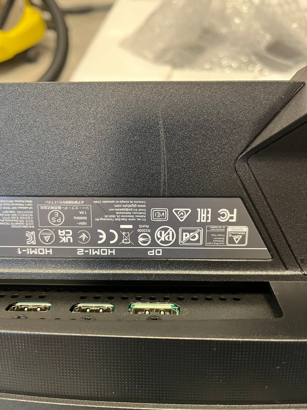 Outlet Gigabyte G27Q20 27" - 2560x1440 SS-IPS 210Hz
