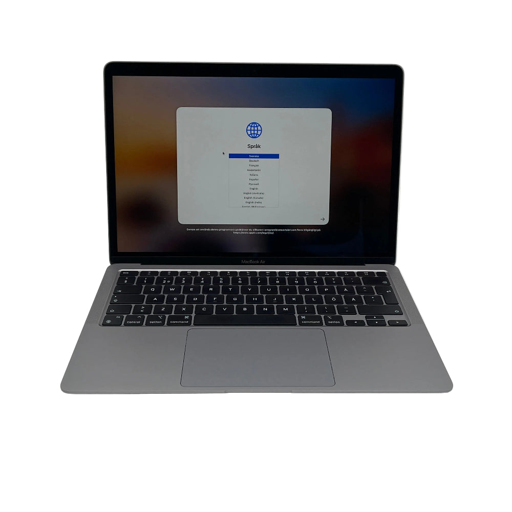 Begagnad MacBook Air 13" 2020 - M1 - 16GB - 256GB - Rymdgrå