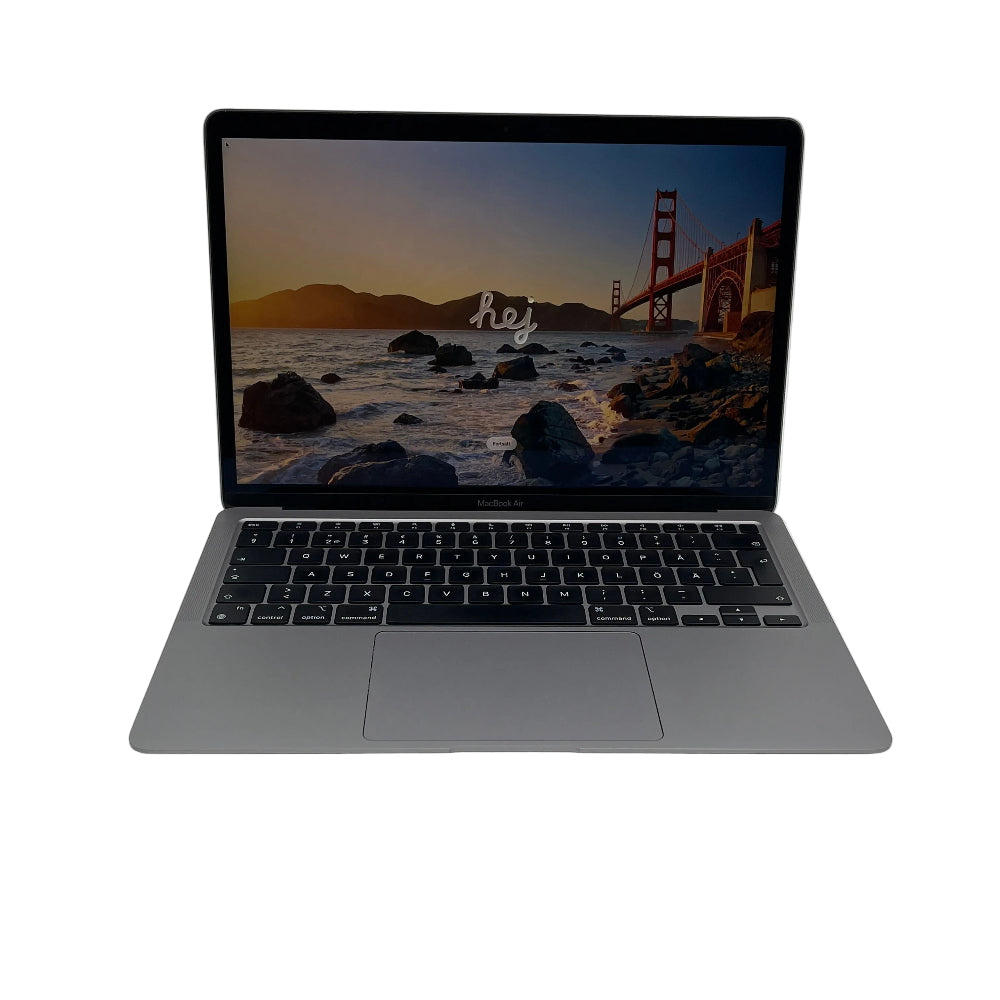 Begagnad MacBook Air 13" 2020 - M1 - 16GB - 256GB - Rymdgrå