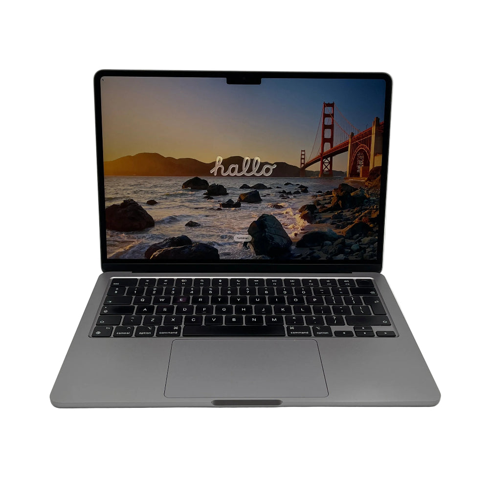 Begagnad MacBook Air 13" M2 - 2022 - 8GB - 256GB - Rymdgrå - US Keyboard