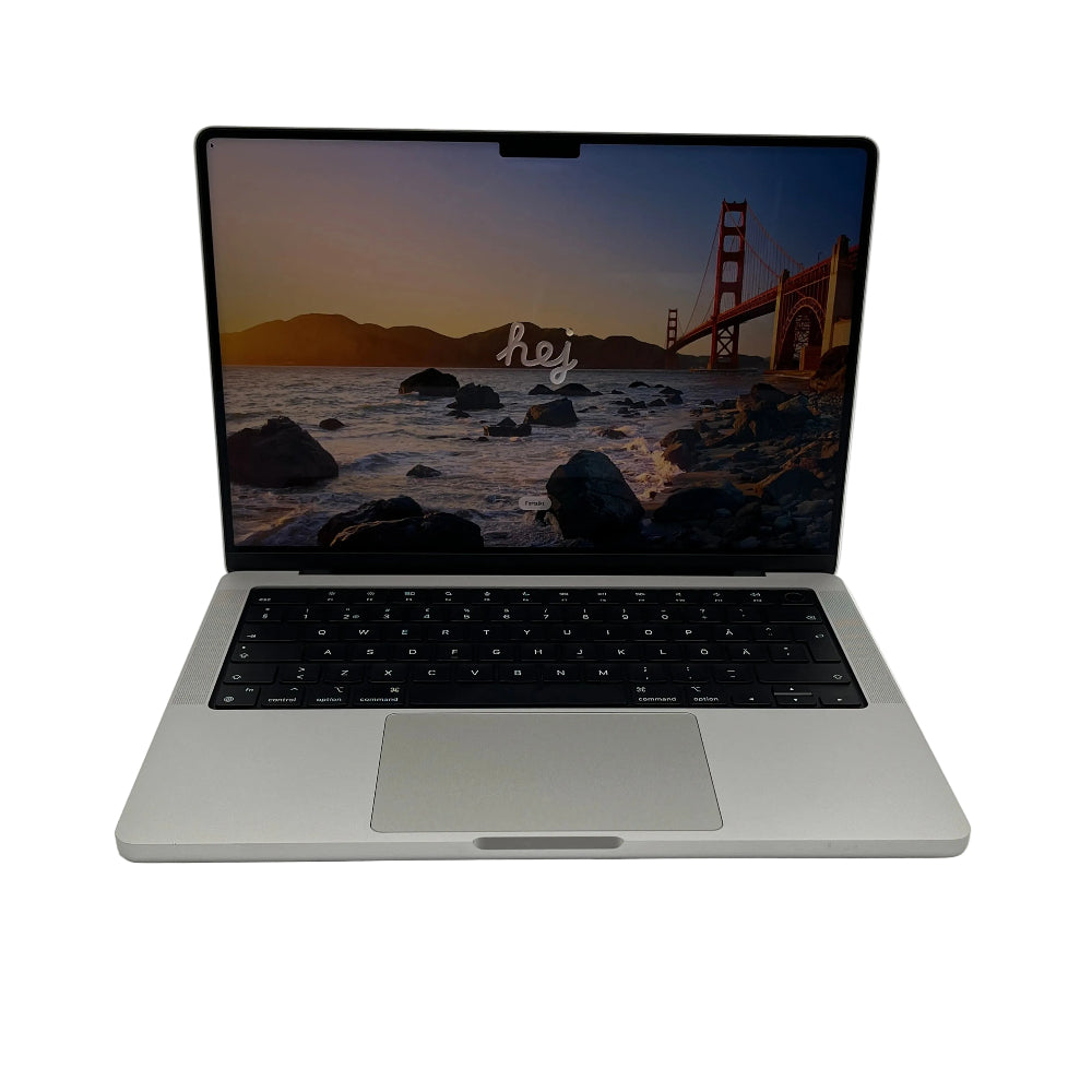 Begagnad Macbook Pro 14" - 2021 - M1 Pro - 32GB - 1TB - Silver