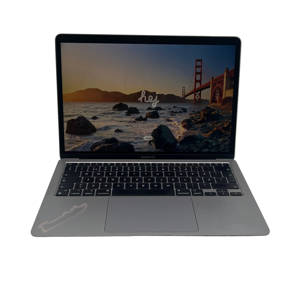 Begagnad MacBook Air 13" 2020 - M1 - 8GB - 256GB - Rymdgrå