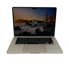 Begagnad MacBook Air 15" - M2 - 8GB - 256GB - Stjärnglans