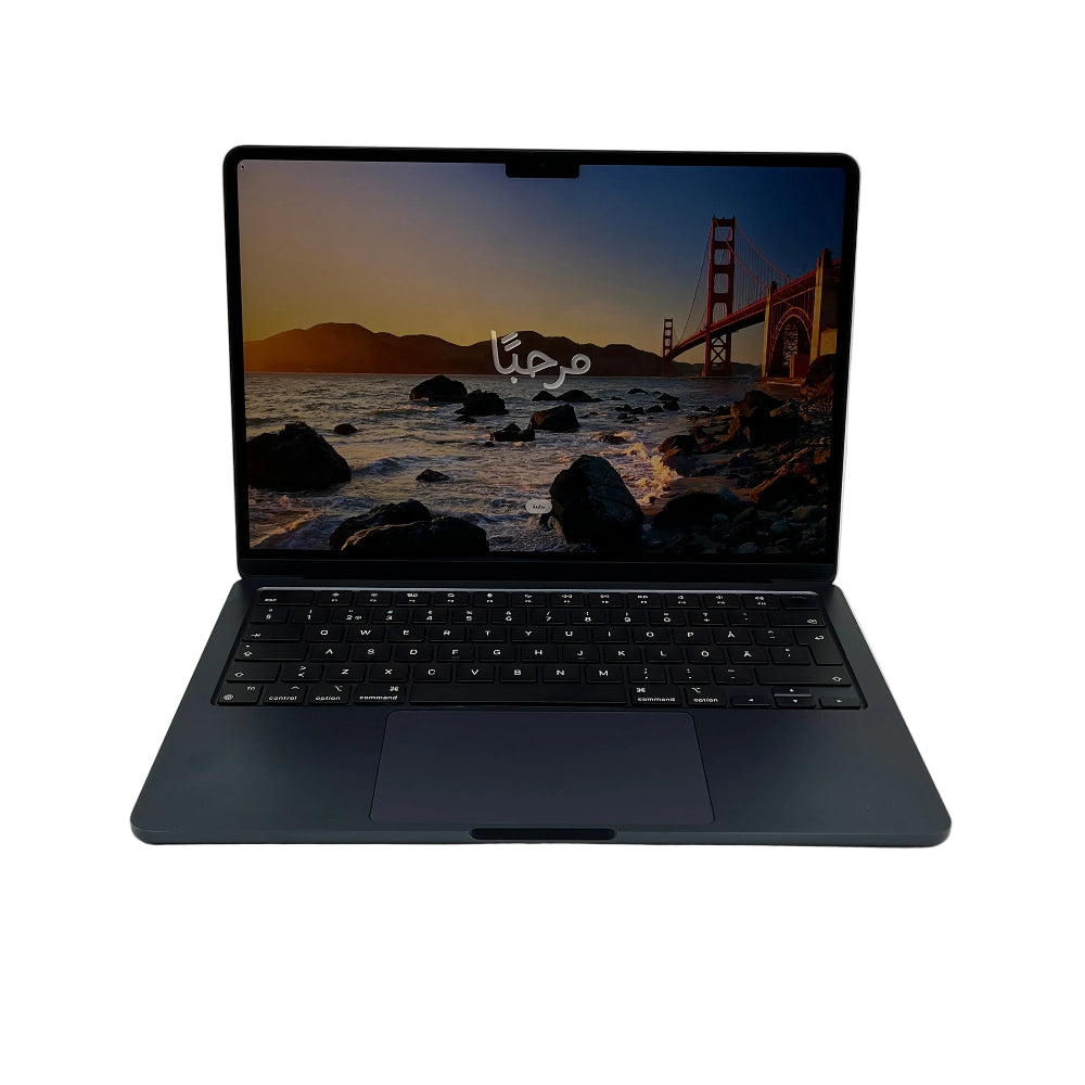Begagnad MacBook Air 13" 2022 - M2 - 16GB - 512GB - Midnatt