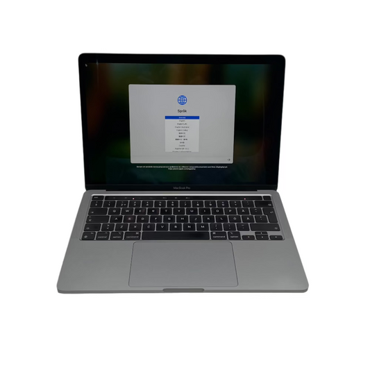 Begagnad MacBook Pro 13" 2022 - M2 - Rymdgrå