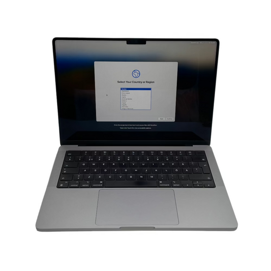 Begagnad MacBook Pro 14" 2021 - M1 Pro - Rymdgrå