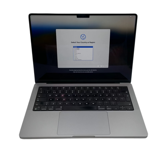Begagnad MacBook Pro 14" 2021 - M1 Pro - Rymdgrå