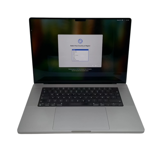 Begagnad MacBook Pro 16" 2021 - M1 Pro - Rymdgrå