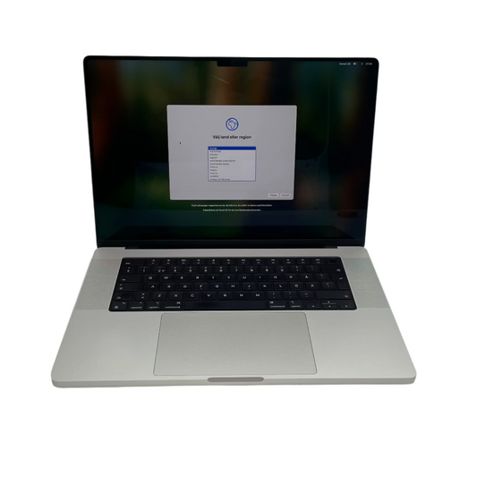 Begagnad MacBook Pro 16" 2021 - M1 Pro - 16GB - 512GB - Rymdgrå