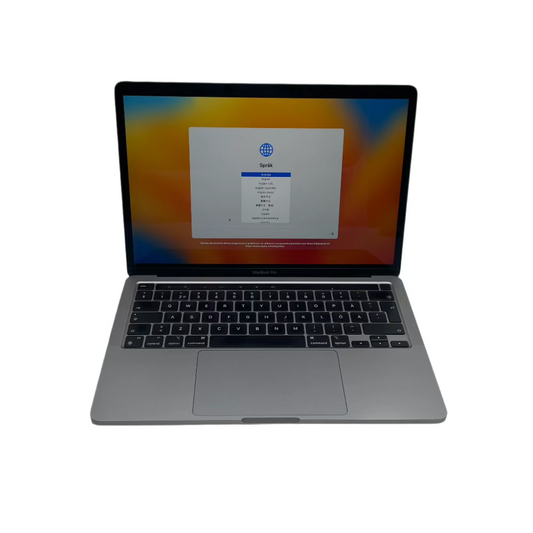 Begagnad MacBook Pro 13" M1 - 2020 - 8GB - 256GB - Rymdgrå
