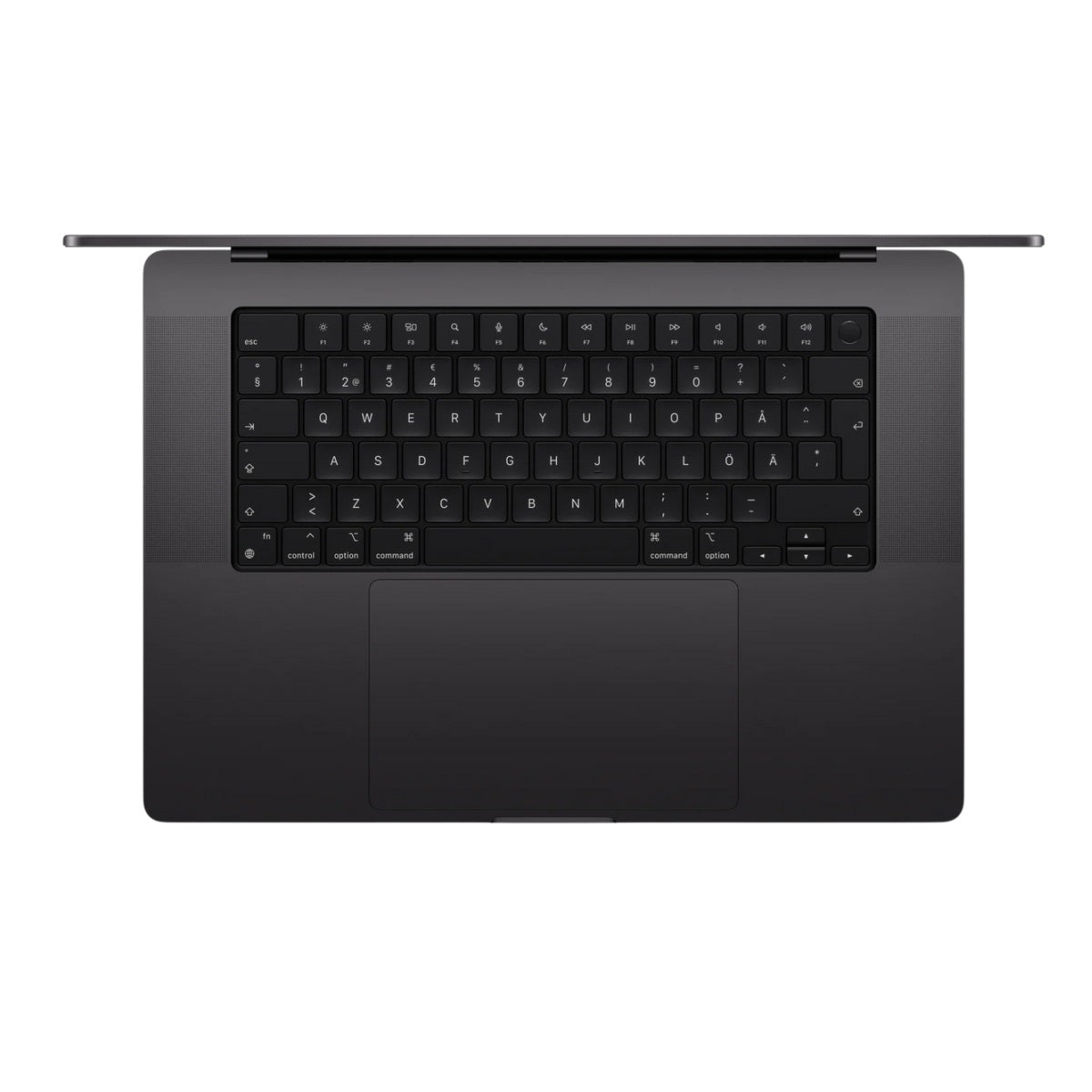 MacBook Pro 16" - M4 Max - 14-kärnig CPU & 32-kärnig grafik - 36GB RAM - 8TB SSD - Rymdsvart - Int. eng Keyboard