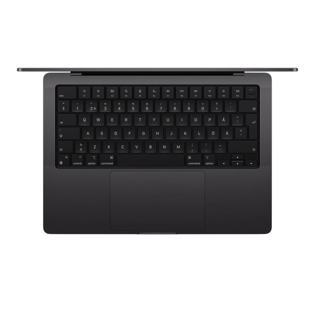 MacBook Pro 14" - M4 Max - 16-kärnig CPU & 40-kärnig grafik - 64GB RAM - 2TB SSD - Rymdsvart - 96W - Int. eng Keyboard