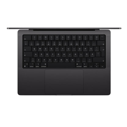 MacBook Pro 14" - M4 Pro - 14-kärnig CPU & 20-kärnig grafik - 24GB RAM - 4TB SSD - Rymdsvart - 96W - Int. eng Keyboard