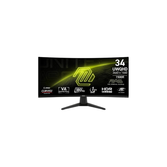 MSI MAG 346CQ 34" - Ultrawide - 3440x1440 VA 180Hz