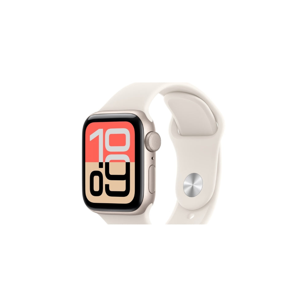 Apple Watch SE 3 GPS 40mm Stjärnglans Aluminium Stjärnglans Sportband S/M