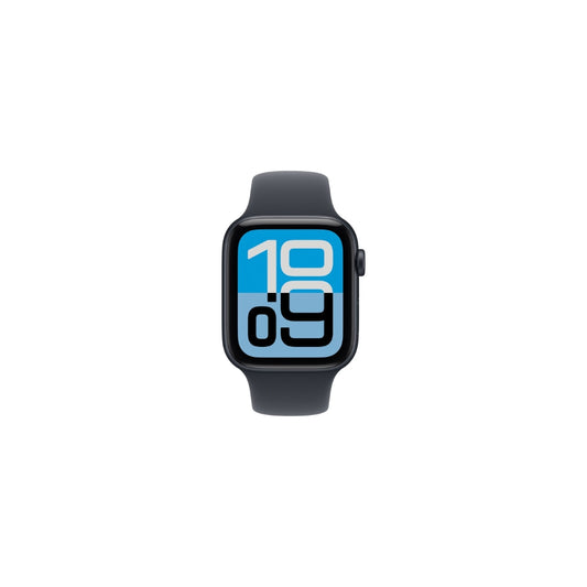 Apple Watch SE 3 GPS 44mm Midnatt Aluminium Midnatt Sportband M/L