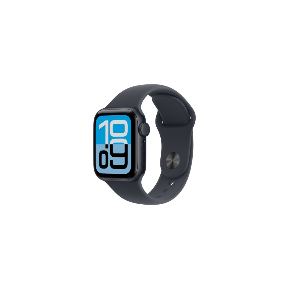 Apple Watch SE 3 GPS + Cellular 40mm Midnatt Aluminium Midnatt Sportband M/L