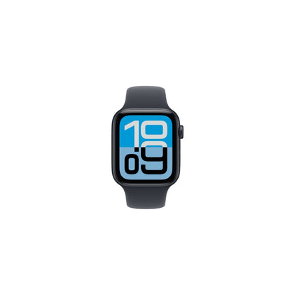 Apple Watch SE 3 GPS + Cellular 44mm Midnatt Aluminium Midnatt Sportband S/M