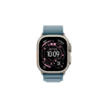 Apple Watch Ultra 3 GPS + Cellular 49mm Naturlig Titan Light Blue Bergsloop Medium
