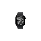 Apple Watch Series 11 GPS + Cellular 42mm Gagatsvart Aluminium Svart Sportband S/M