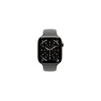 Apple Watch Series 11 GPS + Cellular 42mm Naturlig Titan Stengrå Sportband S/M