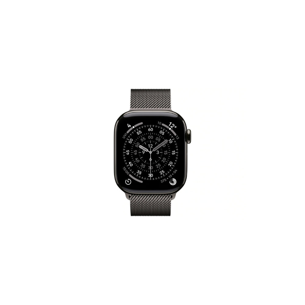 Apple Watch Series 11 GPS + Cellular 42mm Slate Titan Slate Milanesisk Loop