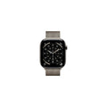 Apple Watch Series 11 GPS + Cellular 46mm Naturlig Titan Naturlig Milanesisk Loop M/L