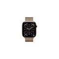Apple Watch Series 11 GPS + Cellular 46mm Guld Titan Guld Milanesisk Loop M/L