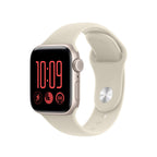 Apple Sportband 40 mm Sand M/L – monterat på Apple Watch (klocka ingår inte)