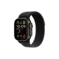 Apple Watch Ultra 2 - GPS + Cellular - 49mm - Svart Titanboett - Svart Terrängloop - M/L