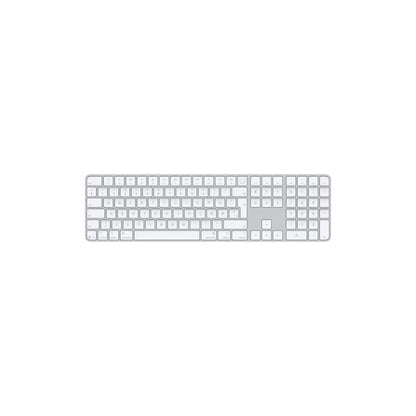 Magic Keyboard With Touch Id And Numeric Keypad For Mac Models With Apple Silicon Danish White Keys