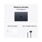 MacBook Air - 13,6" - M4 - 10-kärnig CPU & 10-kärnig GPU - 16GB RAM - 256GB SSD - Midnatt - 70W US Keyboard