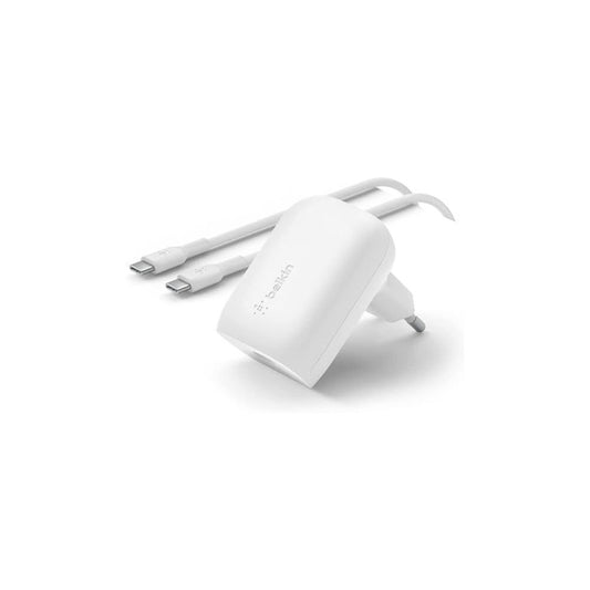 Väggladdare Belkin USB-C -> Lightning Kabel