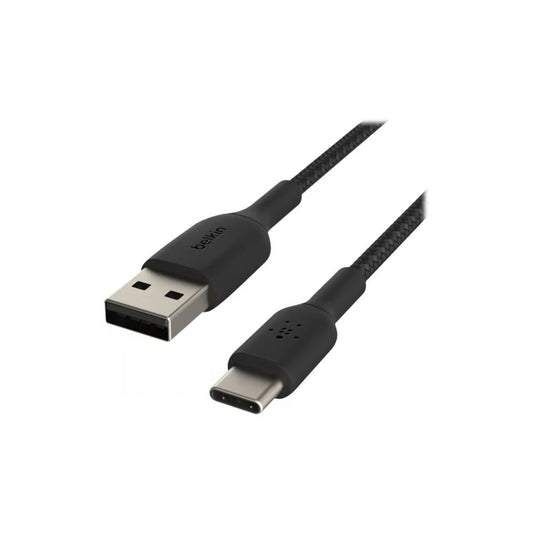 Belkin BoostCharge USB-C Till USB-A Flätad Kabel