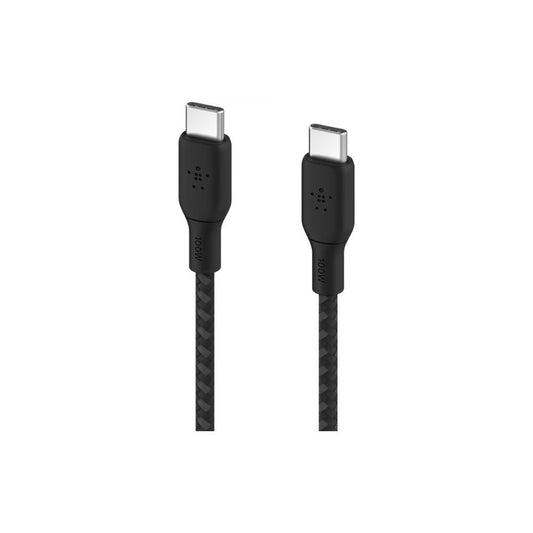 Belkin BoostCharge USB-C till USB-C kabel Flätad