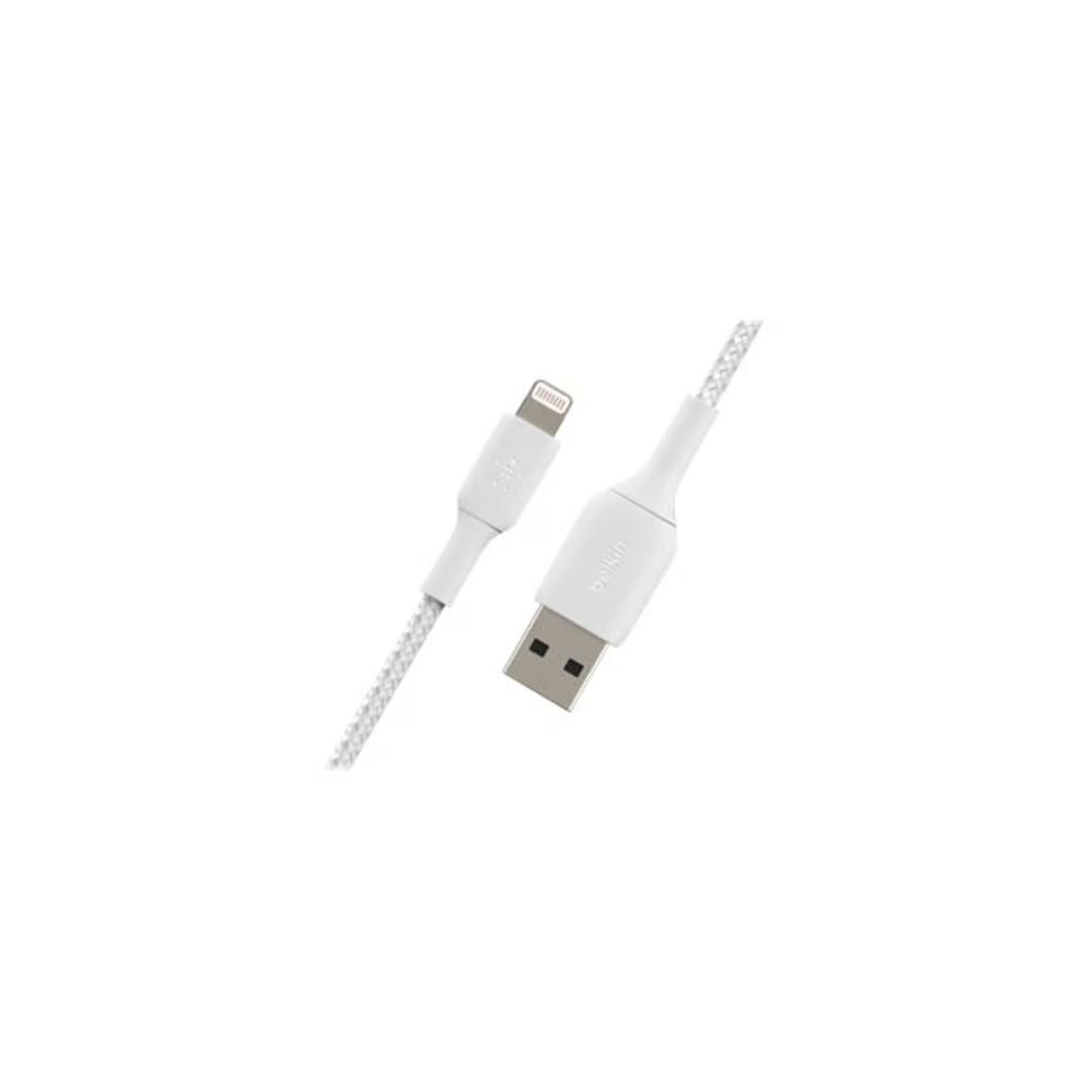 Lightning -> USB-A Kabel Flätad