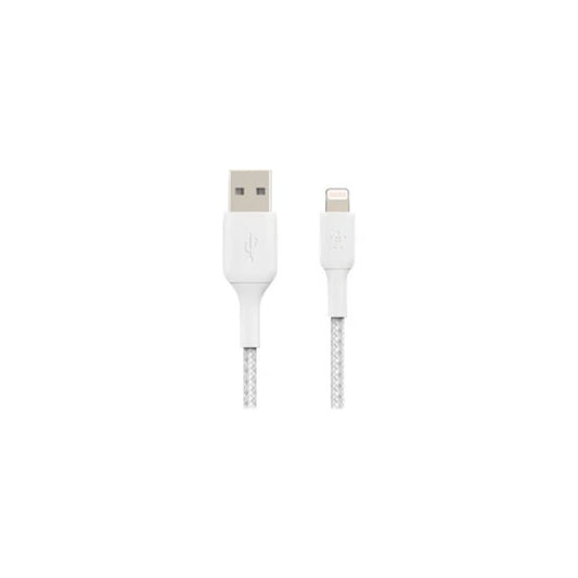 Lightning -> USB-A Kabel Flätad