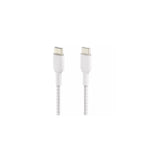 Belkin BoostCharge USB-C Till USB-C Kabel Flätad