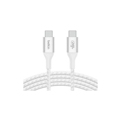 Belkin BoostCharge 240W USB-C Till USB-C kabel Flätad