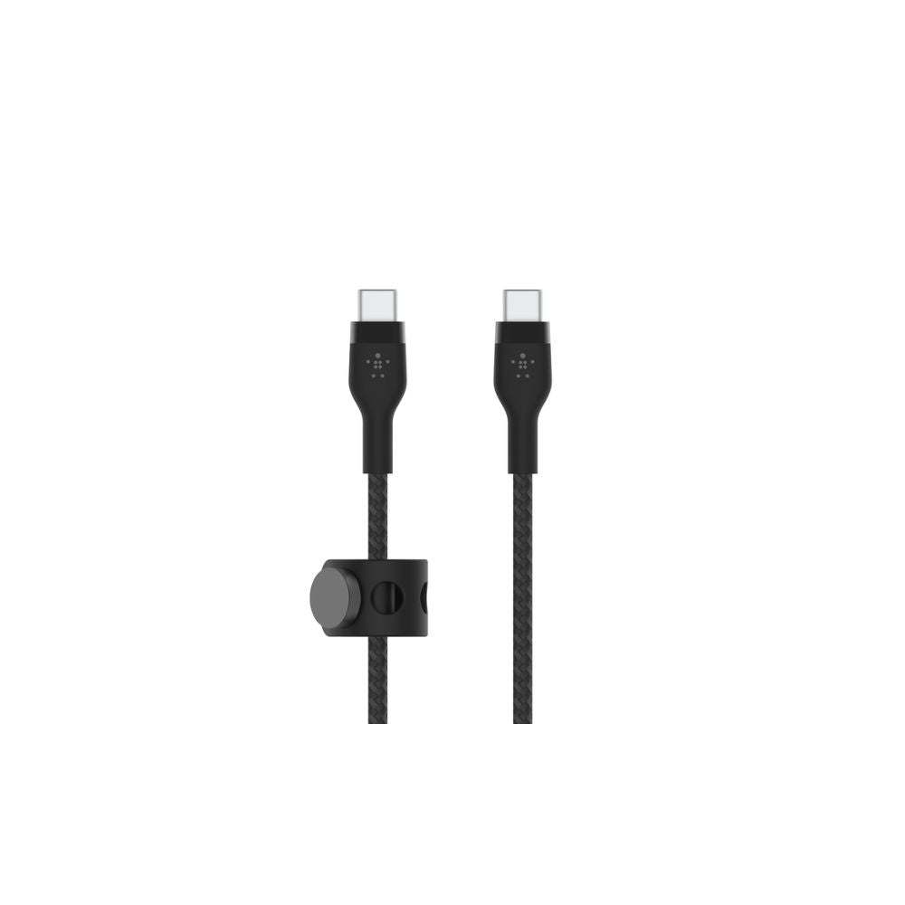 Belkin BoostCharge USB-C Till USB-C Kabel 60W Flätad