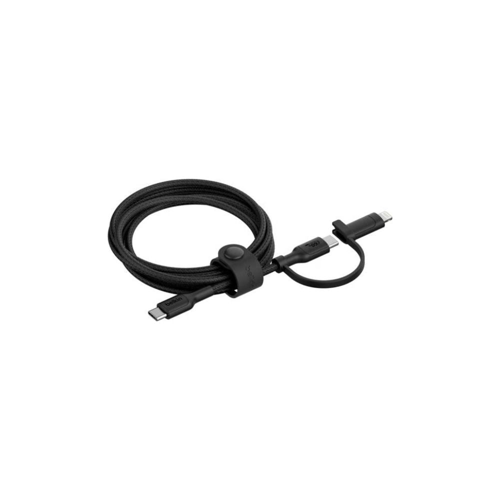 Belkin 2 in 1 USB-C + Lightning Kabel
