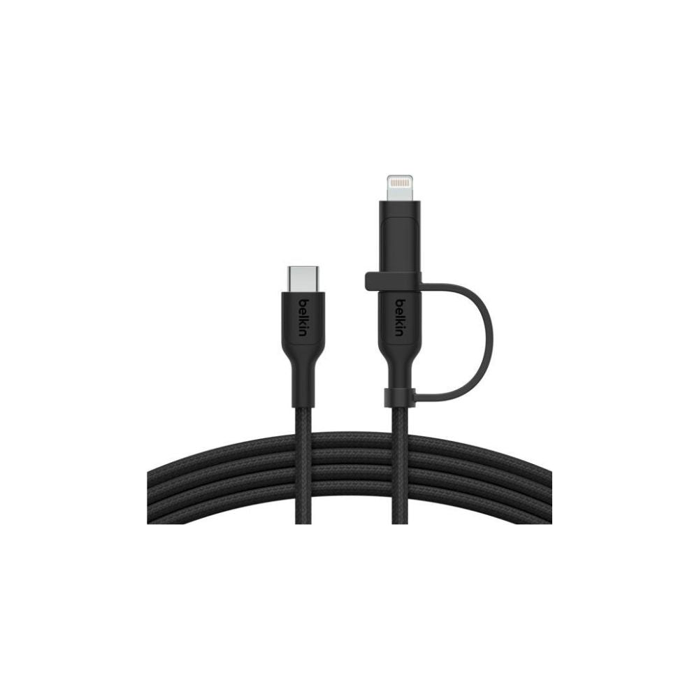 Belkin 2 in 1 USB-C + Lightning Kabel